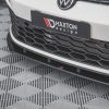 Volkswagen Golf GTI / GTE / Gtd / R-line Mk8 - Lâmina frontal STREET PRO | VWGO8GTICNC-FD1B | Produto Maxton Design distribuído por Unicartuning.