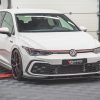 Volkswagen Golf GTI / GTE / Gtd / R-line Mk8 - Lâmina frontal STREET PRO | VWGO8GTICNC-FD1B | Produto Maxton Design distribuído por Unicartuning.