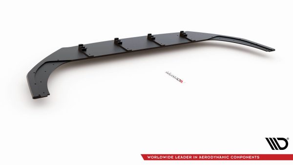Volkswagen Golf GTI / GTE / Gtd / R-line Mk8 - Lâmina frontal STREET PRO | VWGO8GTICNC-FD1B | Produto Maxton Design distribuído por Unicartuning.