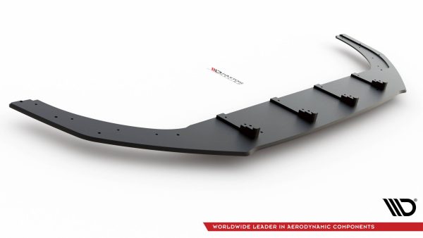 Volkswagen Golf GTI / GTE / Gtd / R-line Mk8 - Lâmina frontal STREET PRO | VWGO8GTICNC-FD1B | Produto Maxton Design distribuído por Unicartuning.