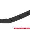 Volkswagen Golf GTI / GTE / R-line Mk8 (facelift) - Lâmina frontal STREET PRO | VWGO8FGTICNC-FD1B | Produto Maxton Design distribuído por Unicartuning.