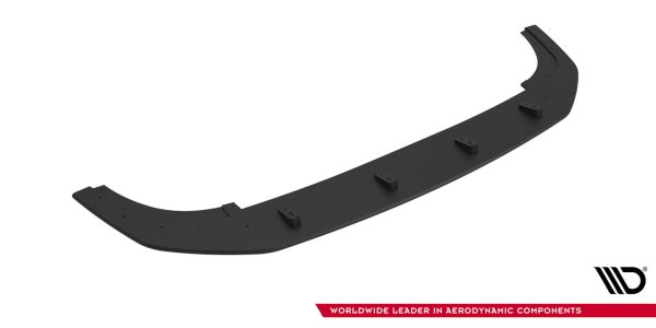 Volkswagen Golf GTI / GTE / R-line Mk8 (facelift) - Lâmina frontal STREET PRO | VWGO8FGTICNC-FD1B | Produto Maxton Design distribuído por Unicartuning.