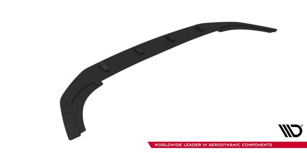 Volkswagen Golf GTI / GTE / R-line Mk8 (facelift) - Lâmina frontal STREET PRO | VWGO8FGTICNC-FD1B | Produto Maxton Design distribuído por Unicartuning.