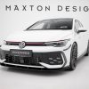 Volkswagen Golf GTI / GTE / R-line Mk8 (facelift) - Lâmina frontal STREET PRO | VWGO8FGTICNC-FD1B | Produto Maxton Design distribuído por Unicartuning.