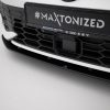 Volkswagen Golf GTI / GTE / R-line Mk8 (facelift) - Lâmina frontal STREET PRO | VWGO8FGTICNC-FD1B | Produto Maxton Design distribuído por Unicartuning.