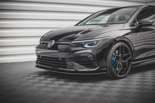 Volkswagen Golf R Mk8 - Lâmina frontal STREET PRO | VWGO8RCNC-FD1B | Produto Maxton Design distribuído por Unicartuning. Volkswagen Golf R Mk8 - Lâmina frontal STREET PRO | VWGO8RCNC-FD1B | Produto Maxton Design distribuído por Unicartuning.