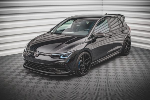 Volkswagen Golf R Mk8 - Lâmina frontal STREET PRO | VWGO8RCNC-FD1B | Produto Maxton Design distribuído por Unicartuning. Volkswagen Golf R Mk8 - Lâmina frontal STREET PRO | VWGO8RCNC-FD1B | Produto Maxton Design distribuído por Unicartuning.