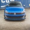 Volkswagen Polo GTI Mk6 - Lâmina frontal STREET PRO | VWPO6GTICNC-FD3B | Produto Maxton Design distribuído por Unicartuning.