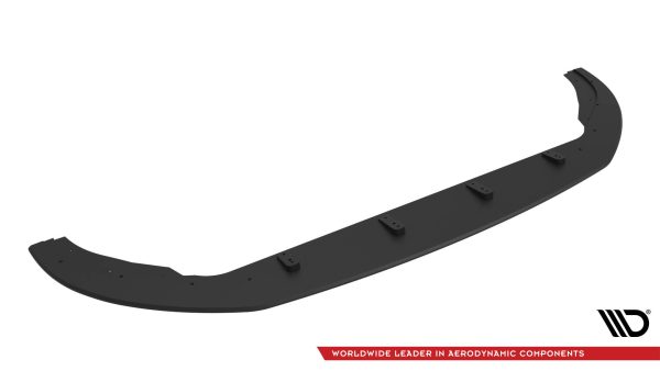 Volkswagen Polo GTI Mk6 (facelift) - Lâmina frontal STREET PRO | VWPO6FGTICNC-FD1B | Produto Maxton Design distribuído por Unicartuning.