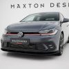 Volkswagen Polo GTI Mk6 (facelift) - Lâmina frontal STREET PRO | VWPO6FGTICNC-FD1BRB | Produto Maxton Design distribuído por Unicartuning.