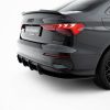 Audi A3 Sedan 8Y - Difusor traseiro STREET PRO | AUA38YSCNC-RS1B | Produto Maxton Design distribuído por Unicartuning.
