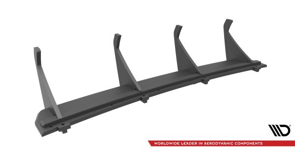 Audi A3 Sportback 8V - Difusor traseiro STREET PRO | AUA38VCNC-RS1B+BRBI | Produto Maxton Design distribuído por Unicartuning.