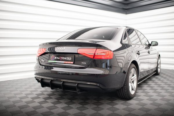 Audi A4 B8 (facelift) - Difusor traseiro STREET PRO | AUA4B8FCNC-RS1BRB | Produto Maxton Design distribuído por Unicartuning.