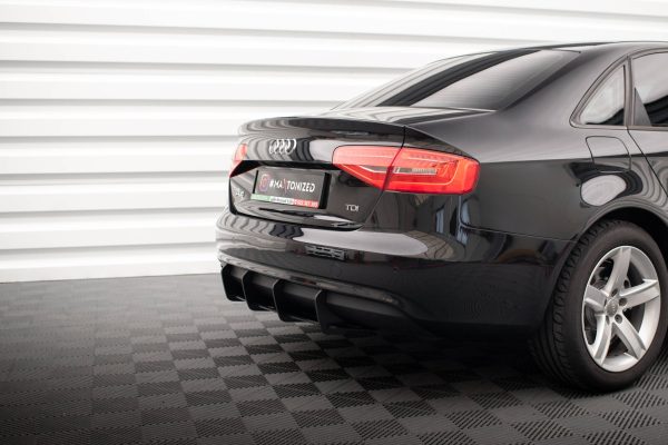 Audi A4 B8 (facelift) - Difusor traseiro STREET PRO | AUA4B8FCNC-RS1BRB | Produto Maxton Design distribuído por Unicartuning.