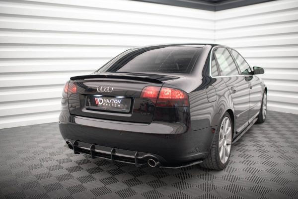 Audi A4 S-Line B7 - Difusor traseiro STREET PRO | AUA4B7CNC-RS1B | Produto Maxton Design distribuído por Unicartuning.