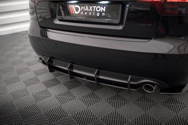 Audi A4 S-Line B7 - Difusor traseiro STREET PRO | AUA4B7CNC-RS1B | Produto Maxton Design distribuído por Unicartuning.
