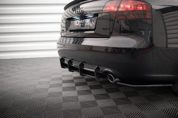 Audi A4 S-Line B7 - Difusor traseiro STREET PRO | AUA4B7CNC-RS1B | Produto Maxton Design distribuído por Unicartuning.
