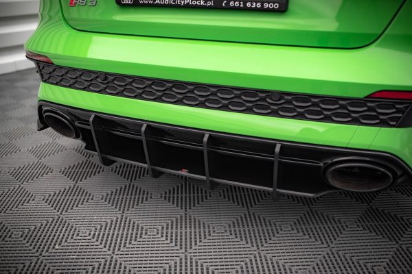 Audi RS3 Sedan 8Y - Difusor traseiro STREET PRO | AURS38YSCNC-RS1BRB | Produto Maxton Design distribuído por Unicartuning. Audi RS3 Sedan 8Y - Difusor traseiro STREET PRO | AURS38YSCNC-RS1BRB | Produto Maxton Design distribuído por Unicartuning.