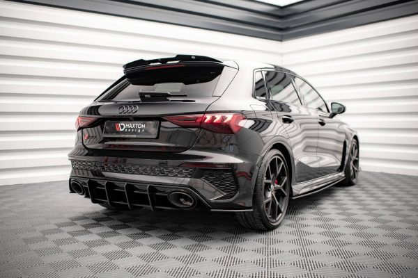 Audi RS3 Sportback 8Y - Difusor traseiro STREET PRO | AURS38YCNC-RS1BRB | Produto Maxton Design distribuído por Unicartuning. Audi RS3 Sportback 8Y - Difusor traseiro STREET PRO | AURS38YCNC-RS1BRB | Produto Maxton Design distribuído por Unicartuning.