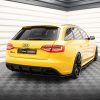 Audi RS4 B8 - Difusor traseiro STREET PRO | AURS4B8CNC-RS1B | Produto Maxton Design distribuído por Unicartuning.