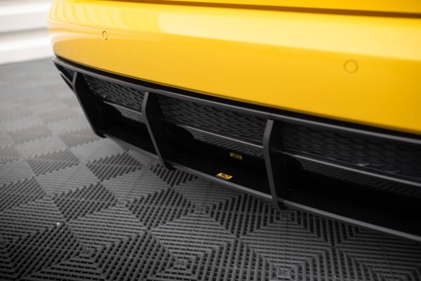 Audi RS4 B8 - Difusor traseiro STREET PRO | AURS4B8CNC-RS1B | Produto Maxton Design distribuído por Unicartuning.