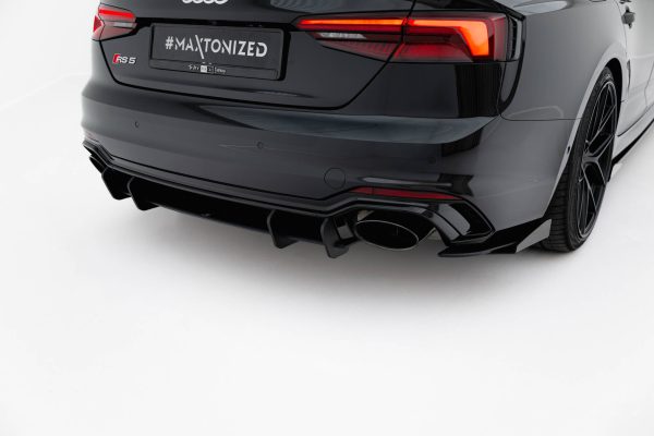 Audi RS5 Coupé / Sportback F5 - Difusor traseiro STREET PRO | AURS52SBCNC-RS1BRB | Produto Maxton Design distribuído por Unicartuning.
