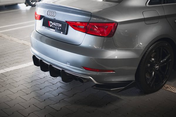 Audi S3 Sedan 8V - Difusor traseiro STREET PRO | AUS33SCNC-RS1BRB | Produto Maxton Design distribuído por Unicartuning. Audi S3 Sedan 8V - Difusor traseiro STREET PRO | AUS33SCNC-RS1BRB | Produto Maxton Design distribuído por Unicartuning.