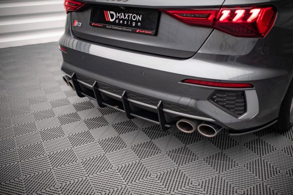 Audi S3 Sedan 8Y - Difusor traseiro STREET PRO | AUS38YSCNC-RS1B | Produto Maxton Design distribuído por Unicartuning. Audi S3 Sedan 8Y - Difusor traseiro STREET PRO | AUS38YSCNC-RS1B | Produto Maxton Design distribuído por Unicartuning.