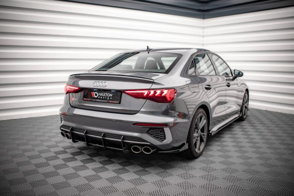 Audi S3 Sedan 8Y - Difusor traseiro STREET PRO | AUS38YSCNC-RS1B | Produto Maxton Design distribuído por Unicartuning. Audi S3 Sedan 8Y - Difusor traseiro STREET PRO | AUS38YSCNC-RS1B | Produto Maxton Design distribuído por Unicartuning.