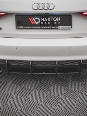 Audi S3 Sportback 8Y - Difusor traseiro STREET PRO | AUS38YCNC-RS1BRB | Produto Maxton Design distribuído por Unicartuning.