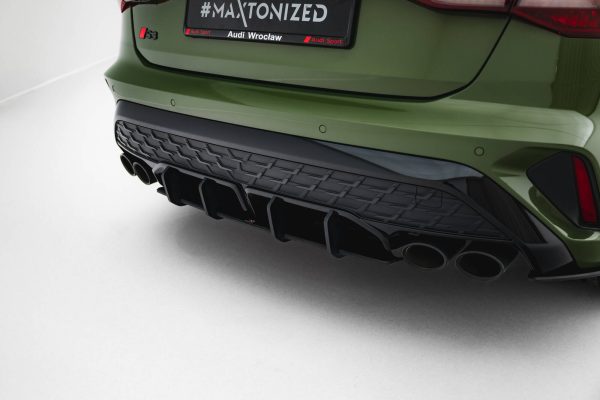 Audi S3 Sportback 8Y (facelift) - Difusor traseiro STREET PRO | AUS38YFCNC-RS1B | Produto Maxton Design distribuído por Unicartuning. Audi S3 Sportback 8Y (facelift) - Difusor traseiro STREET PRO | AUS38YFCNC-RS1B | Produto Maxton Design distribuído por Unicartuning.