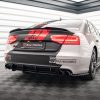 Audi S8 D4 - Difusor traseiro STREET PRO | AUA8D4SLINECNC-RS1B | Produto Maxton Design distribuído por Unicartuning.