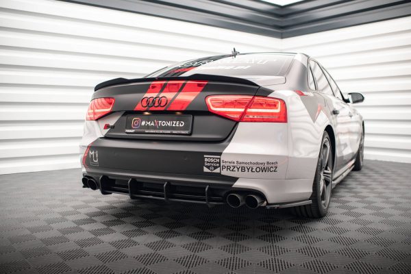 Audi S8 D4 - Difusor traseiro STREET PRO | AUA8D4SLINECNC-RS1B | Produto Maxton Design distribuído por Unicartuning.