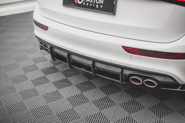 Audi SQ5 Mk1 (8r) - Difusor traseiro STREET PRO | AUSQ51CNC-RS1BRB | Produto Maxton Design distribuído por Unicartuning.