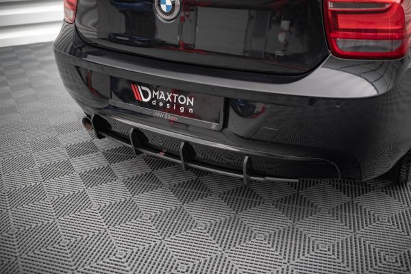 BMW 1 F20 - Difusor traseiro STREET PRO | BM1F20CNC-RS1BRB | Produto Maxton Design distribuído por Unicartuning.