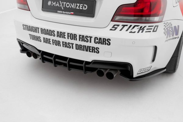 BMW 1 M Coupé E82 - Difusor traseiro STREET PRO | BM182MCNC-RS1BRB | Produto Maxton Design distribuído por Unicartuning. BMW 1 M Coupé E82 - Difusor traseiro STREET PRO | BM182MCNC-RS1BRB | Produto Maxton Design distribuído por Unicartuning.
