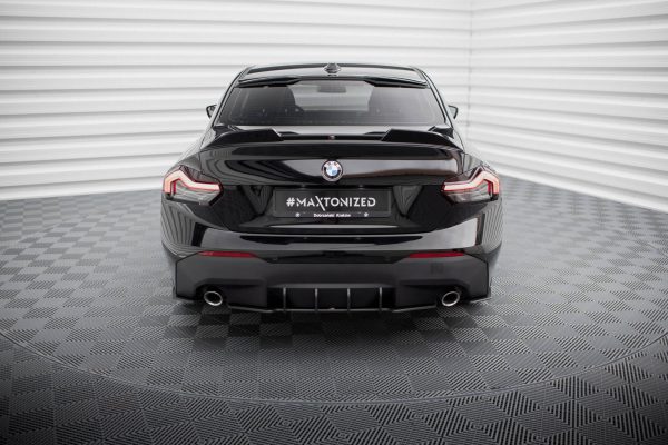 BMW 2 Coupé G42 - Difusor traseiro STREET PRO | BM2G42CNC-RS1BRB | Produto Maxton Design distribuído por Unicartuning.