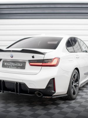 BMW 3 Pack M G20 / G21 (facelift) - Difusor traseiro STREET PRO | BM3G20FMPACKCNC-RS1B+BRBI | Produto Maxton Design distribuído por Unicartuning.