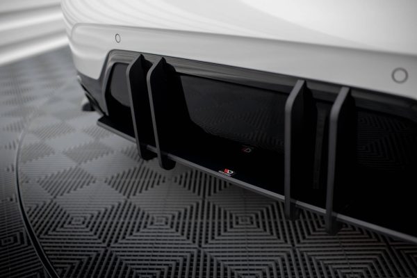 BMW 3 Pack M G20 / G21 (facelift) - Difusor traseiro STREET PRO | BM3G20FMPACKCNC-RS1B+BRBI | Produto Maxton Design distribuído por Unicartuning.