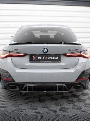 BMW 4 Gran Coupé M440i G26 - Difusor traseiro STREET PRO | BM4G26MPACKGCCNC-RS2B | Produto Maxton Design distribuído por Unicartuning.