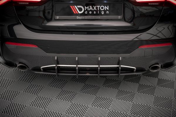 BMW 4 Pack M G22 / G23 / G22 (facelift) / G23 (facelift) - Difusor traseiro STREET PRO | BM4G22MPACKCNC-RS1B+BRBI | Produto Maxton Design distribuído por Unicartuning.