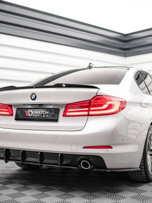 BMW 5 Sedan G30 - Difusor traseiro STREET PRO | BM5G30CNC-RS1B | Produto Maxton Design distribuído por Unicartuning.