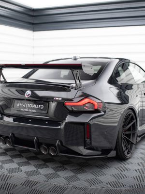 BMW M2 G87 - Difusor traseiro STREET PRO | BMM2G87CNC-RS1B+BRBI | Produto Maxton Design distribuído por Unicartuning.