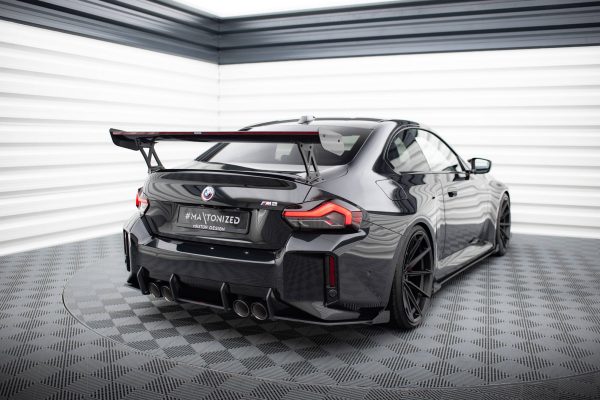 BMW M2 G87 - Difusor traseiro STREET PRO | BMM2G87CNC-RS1B+BRBI | Produto Maxton Design distribuído por Unicartuning.