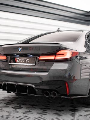 BMW M5 F90 - Difusor traseiro STREET PRO | BM590FMCNC-RS1B | Produto Maxton Design distribuído por Unicartuning.