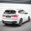 BMW X1 Pack M F48 - Difusor traseiro STREET PRO | BMX148MPACKCNC-RS1B+BRBI | Produto Maxton Design distribuído por Unicartuning.