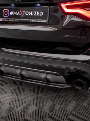 BMW X3 G01 - Difusor traseiro STREET PRO | BMX301CNC-RS1BRB | Produto Maxton Design distribuído por Unicartuning.