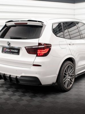 BMW X3 Pack M F25 - Difusor traseiro STREET PRO | BMX325MPACKCNC-RS1B | Produto Maxton Design distribuído por Unicartuning.