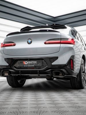 BMW X4 Pack M G02 (facelift) - Difusor traseiro STREET PRO | BMX402FMPACKCNC-RS1B+BRBI | Produto Maxton Design distribuído por Unicartuning.