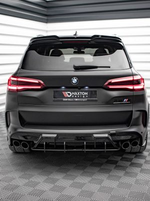 BMW X5 M F95 - Difusor traseiro STREET PRO | BMX5M05CNC-RS1B+BRBI | Produto Maxton Design distribuído por Unicartuning.